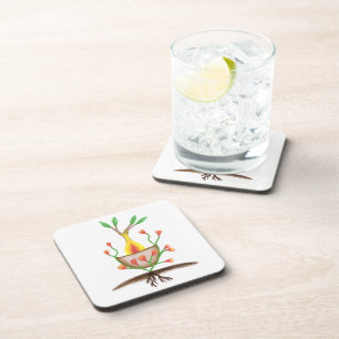 Kinderkunst Untersetzer