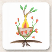 Kinderkunst Untersetzer (Vorderseite)