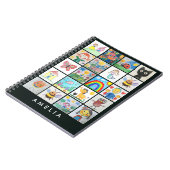 Kinderkunstwahrhaftigkeit 20 Zeichenkollage Notizblock (Linke Seite)