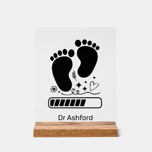 Kinderladungsstelle Acrylschild (Vorderseite)