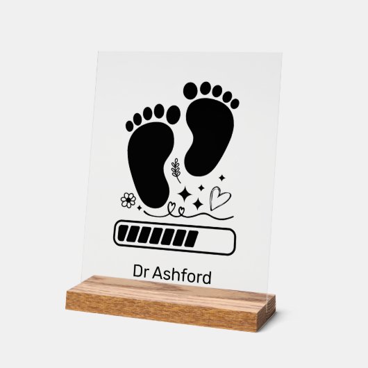 Kinderladungsstelle Acrylschild (Winkel)