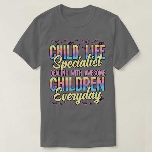 Kinderleben-Spezialist für Phantastische Kinder T-Shirt (Design vorne)