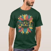 Kinderleben-Spezialist Sonnenblume T-Shirt (Vorderseite)