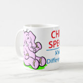 Kinderleben-Spezialisten, die eine Kaffeetasse (Vorderseite Links)