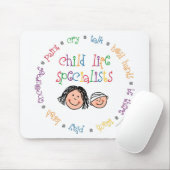 Kinderleben-Spezialisten Mousepad (Mit Mouse)