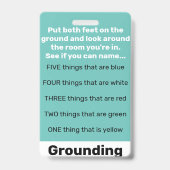 Kinderlebenslängentechniken Ausweis (Back)