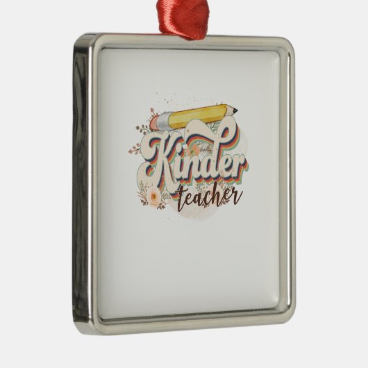 Kinderlehrer Ornament Aus Metall (Rechts)