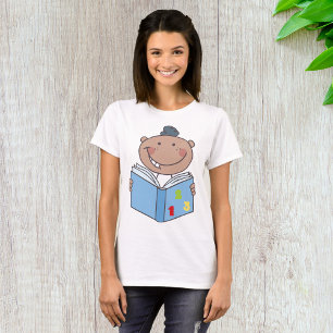 Kinderlesen eines Mathematikbuchs T-Shirt