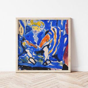 Kinderlesen   Henry Lyman Saően Poster