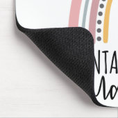 Kinderliche Gesundheitsprobleme Polka Dot Rainbow Mousepad (Ecke)