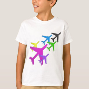 KINDERLiebe Flugzeug avion Vol. voyageurs T-Shirt