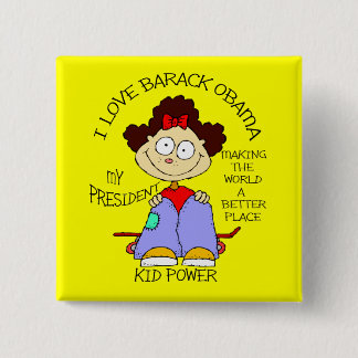 KINDERLiebe OBAMA Button