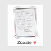 Kinderliebe Weihnachtsfeiertage Aufkleber (Blatt)