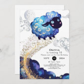 Kinderliebhaber zum Geburtstag Einladung (Vorne/Hinten)