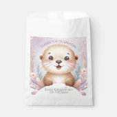 Kinderlilac Sea Otter Niedliche Geburtstag Party Geschenktütchen (Vorderseite)