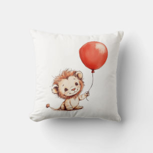 Kinderlion mit Red Balloon Kissen