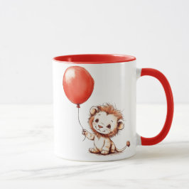 Kinderlion mit Red Balloon Tasse