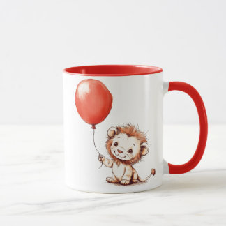 Kinderlion mit Red Balloon Tasse