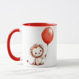 Kinderlion mit Red Balloon Tasse