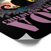 Kinderlose Cat Lady-Abstimmung Poster (Ecke)