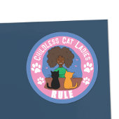 Kinderlose Cat Lady Rule Sticker