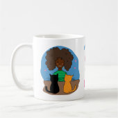 Kinderlose Cat Lady Tasse (Links)