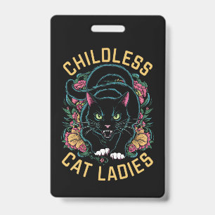 Kinderlose Cat Ladys 2024 Feminist Ausweis