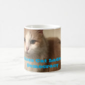Kinderlose Cat Ladys for Democracy Kaffeetasse (Mittel)