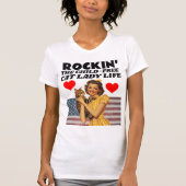 Kinderlose Cat Ladys T - Shirt (Vorderseite)