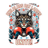 Kinderlose Cat Ladys Unite 2024 Wahl T-Shirt