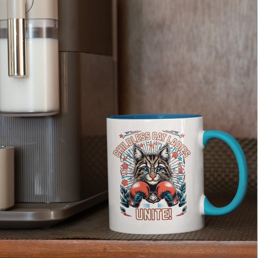 Kinderlose Cat Ladys Unite 2024 Wahl Tasse