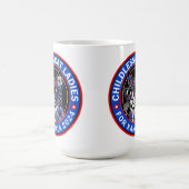 Kinderlose Cat Ladys wählen Kamala US 2024 Dems Kaffeetasse (Mittel)