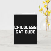 Kinderlose Cat-Typen Karte (Gelbe Blume)