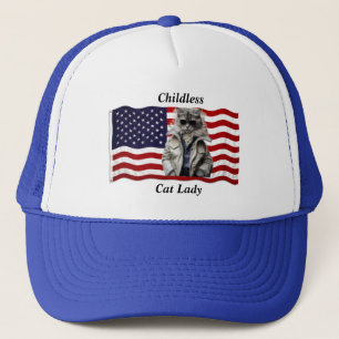 Kinderlose Catlady Truckerkappe