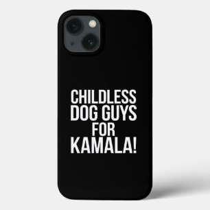 Kinderlose Hunde-Männer für Kamala 2024 Wählen Har Case-Mate iPhone Hülle