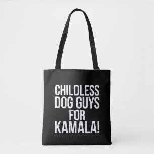 Kinderlose Hunde-Männer für Kamala 2024 Wählen Har Tasche