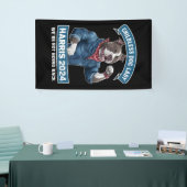 Kinderlose Hundedame wählt Kamala 2024 Banner (Messeveranstaltung)