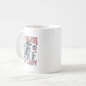 Kinderlose Katze für Kamala Kaffeetasse (Vorderseite Links)