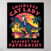 Kinderlose Katze gegen die Patriarchenkatze Ridi Poster (Vorne)