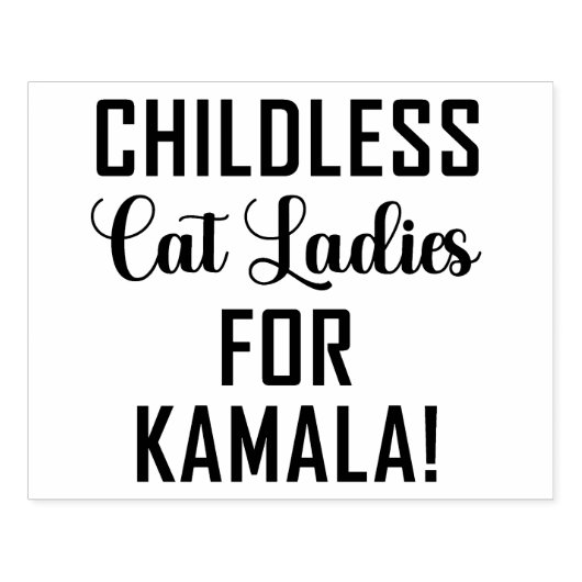 KINDERLOSE KATZE... GUMMISTEMPEL (Prägung)