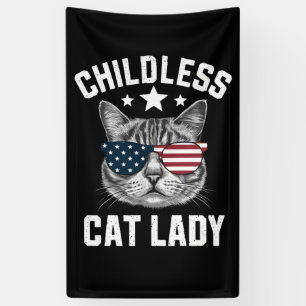 Kinderlose Katze Lady 2024 Banner