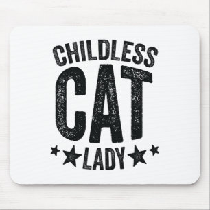 Kinderlose Katze Lady Commy La Kamala Harris for P Mousepad