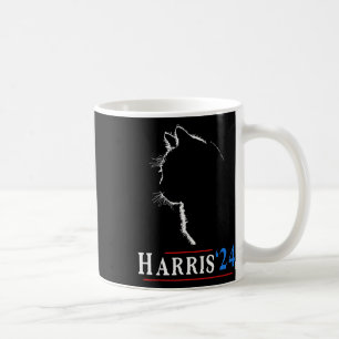 Kinderlose Katze Lady Funny Cat Ladys for Kamala H Kaffeetasse