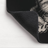 Kinderlose Katze Lady Funny Cat Lover Graphic Mousepad (Ecke)