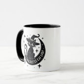 Kinderlose Katze Lady Harris Walz Halloween Pastel Tasse (Vorderseite Links)