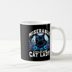 Kinderlose Katze Lady UElection Day Cat Ladys Kaffeetasse
