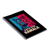 Kinderlose Katze Lady wählt Kamala Harris 2024 Notizblock (Rechte Seite)