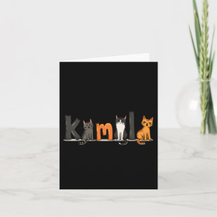 Kinderlose Katzen-Lady für Kamala Harris 2024 Femi Karte