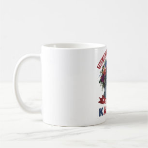 Kinderlose Katzen Ladys for kamala harris Kaffeetasse