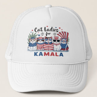 Kinderlose Katzen Ladys für Kamala T - Shirt Truckerkappe